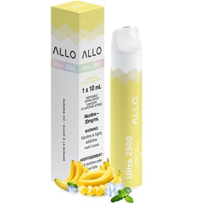 Allo 2500 Disposable Vape  Banana Ice