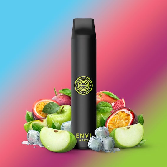 Envi Apex Disposable Vape - Apple Passionfruit Grapefruit Iced - Pick Vapes