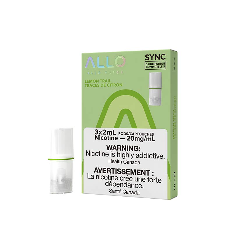 ALLO Sync Pod Pack Stlth Compatible - Lemon Trail - Pick Vapes