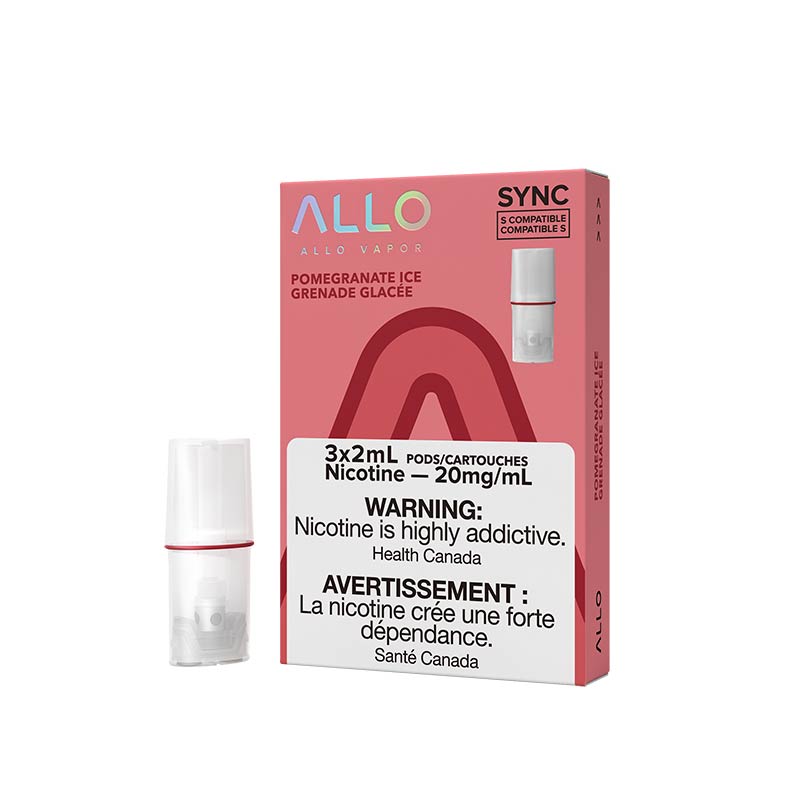 ALLO Sync Pod Pack Stlth Compatible - Pomegranate Ice - Pick Vapes