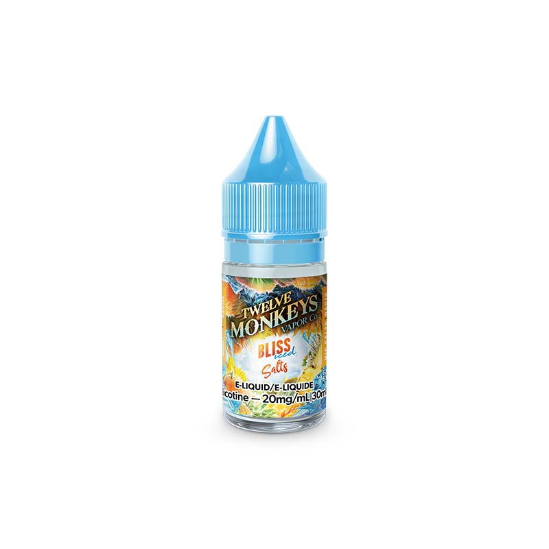 Bliss Iced Twelve Monkeys Ice Age Nic Salt E-Juice Pick Vapes