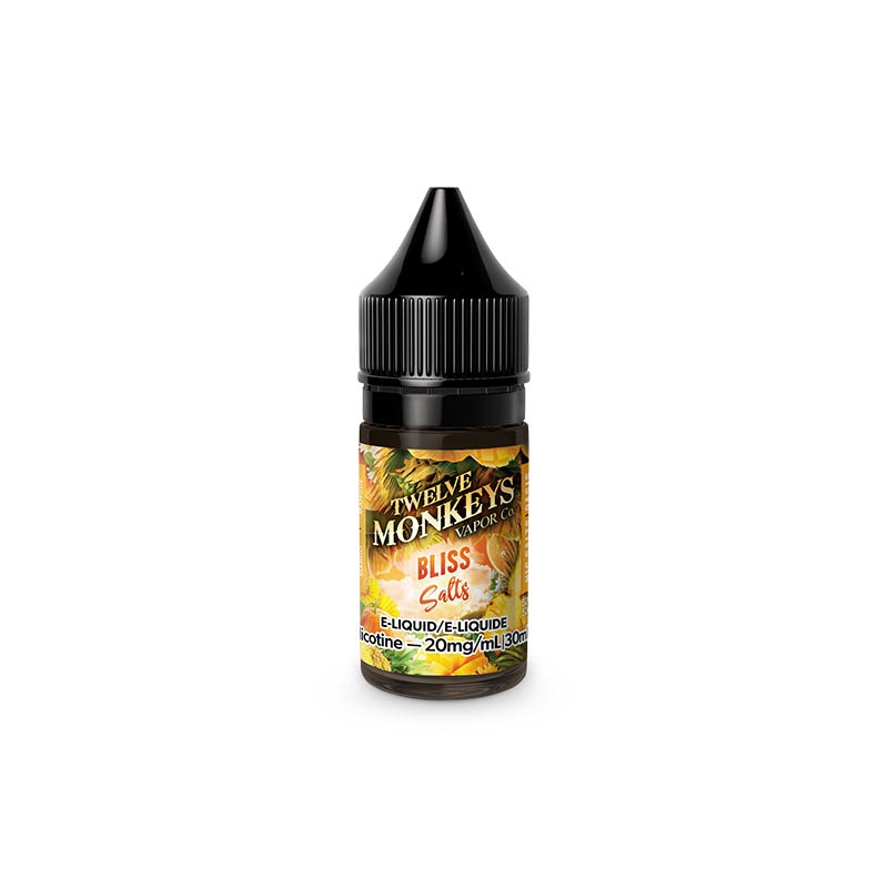 Bliss Twelve Monkeys Nic Salt E-Juice Pick Vapes