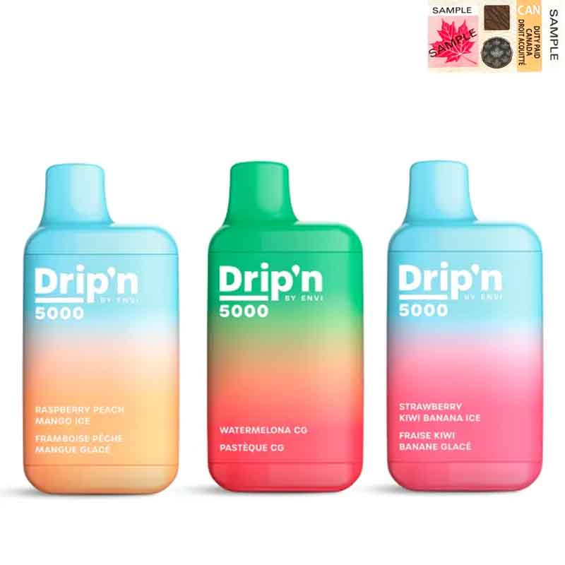 Drip'n by Envi 5000 Puffs Disposable