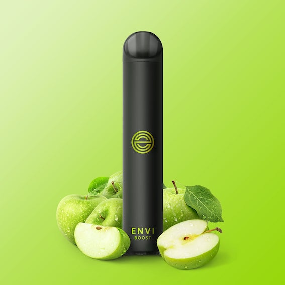 Envi Boost Disposable Vape - Green Apple - Pick Vapes