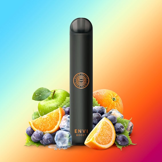 Envi Boost Disposable Vape - Orange Grape Apple Ice - Pick Vapes