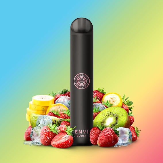 Envi Boost Disposable Vape - Strawberry Kiwi Banana Ice - Pick Vapes
