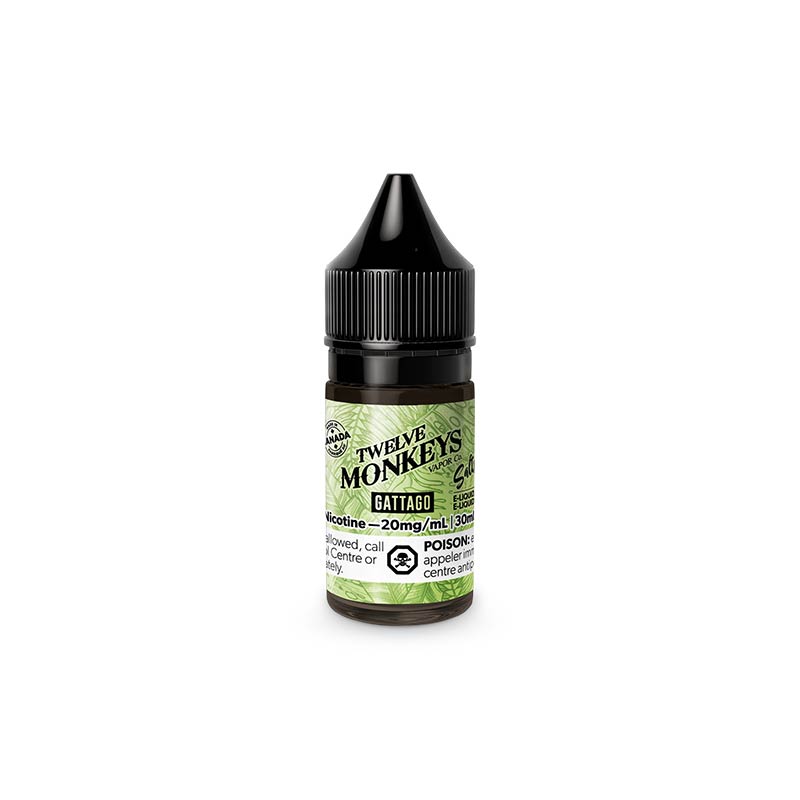 Gattago Twelve Monkeys Nic Salt E-Juice Pick Vapes