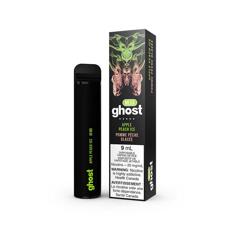 Ghost Mega Disposable Vape - Apple Peach Ice - Pick Vapes