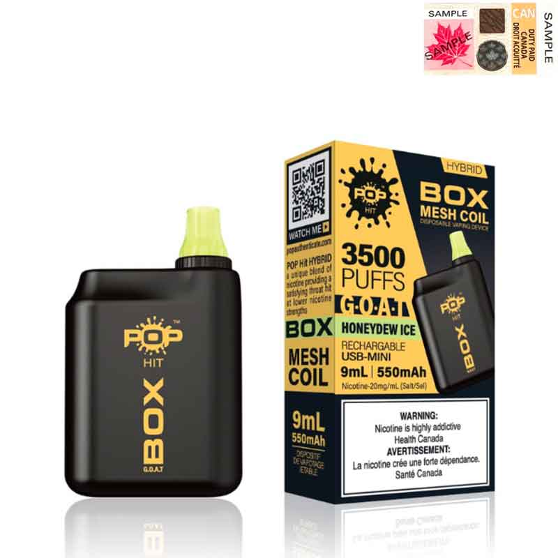 POP Hybrid Box 3500 Disposable Vape VIX Vape POP Hybrid Box 3500 Disposable Vape VIX Vape