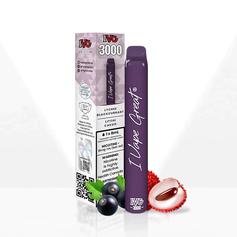 IVG 3000 Puffs Disposable Vape VIX Vape IVG 3000 Puffs Disposable Vape VIX Vape