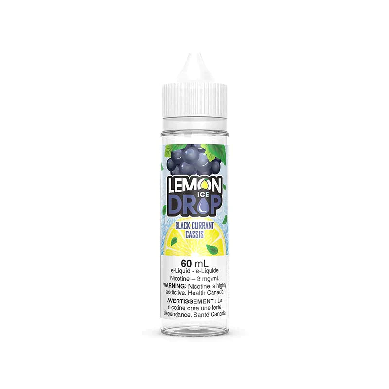 Lemon Drop Ice Freebase eJuice 60ml Black Currant Pick Vapes