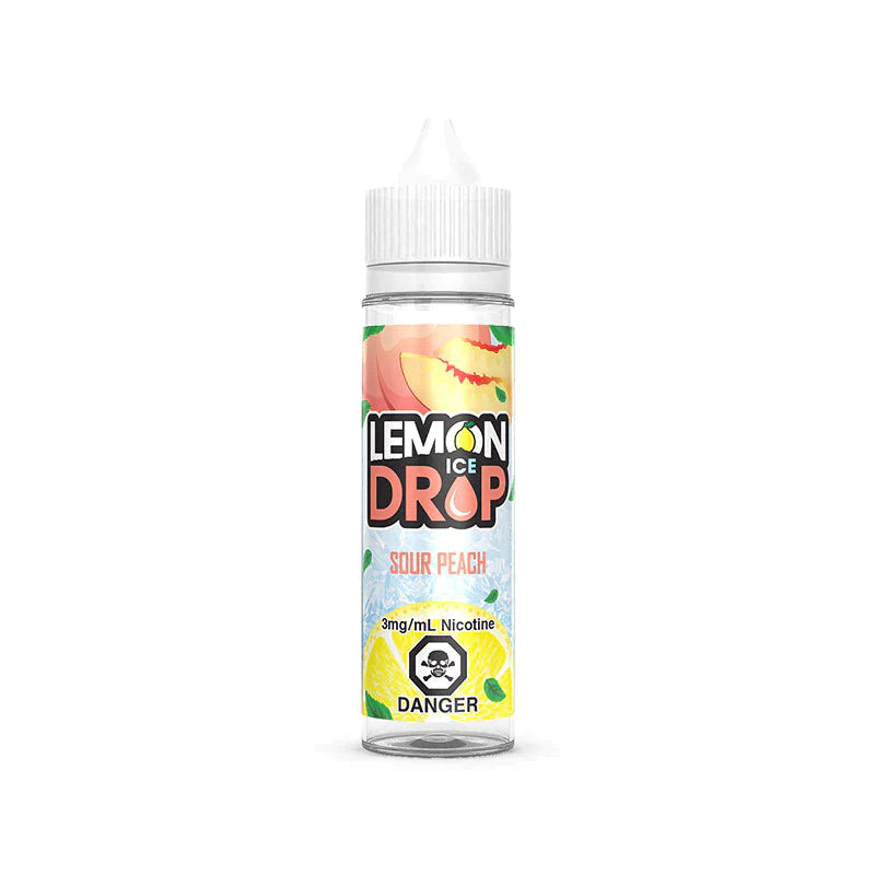 Lemon Drop Ice Freebase eJuice 60ml Peach Pick Vapes