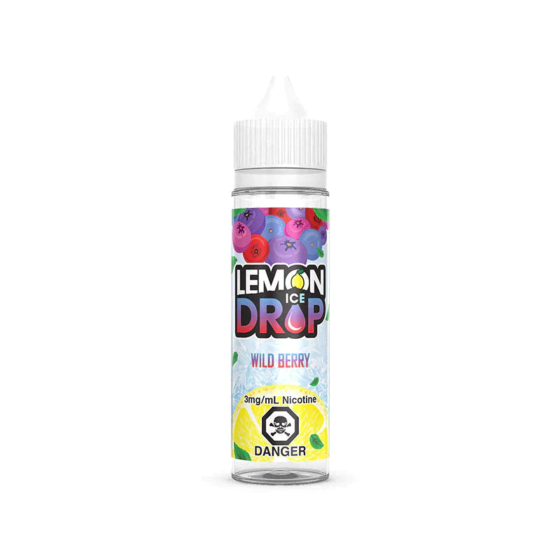 Lemon Drop Ice Freebase eJuice 60ml Wild Berry Pick Vapes