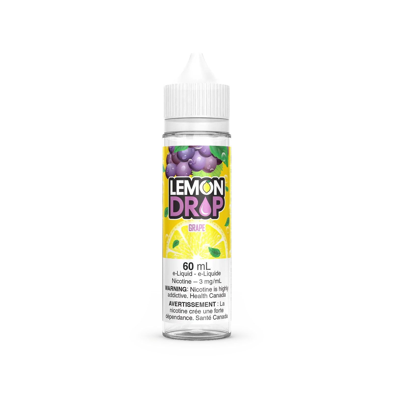 Lemon Drop eJuice 60ml Grape Pick Vapes