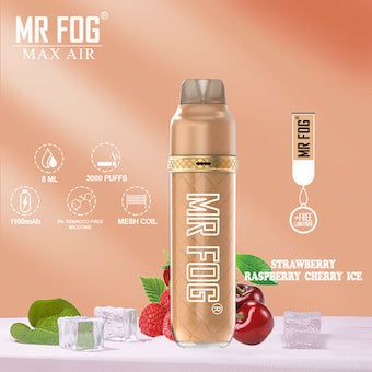 Mr Fog Max Air 2500 Disposable Vape VIX Vape Mr Fog Max Air 2500 Disposable Vape VIX Vape