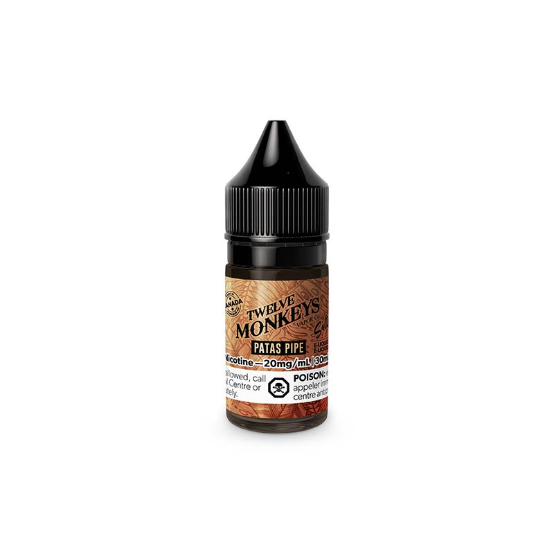 Patas Pipe Twelve Monkeys Nic Salt E-Juice Pick Vapes