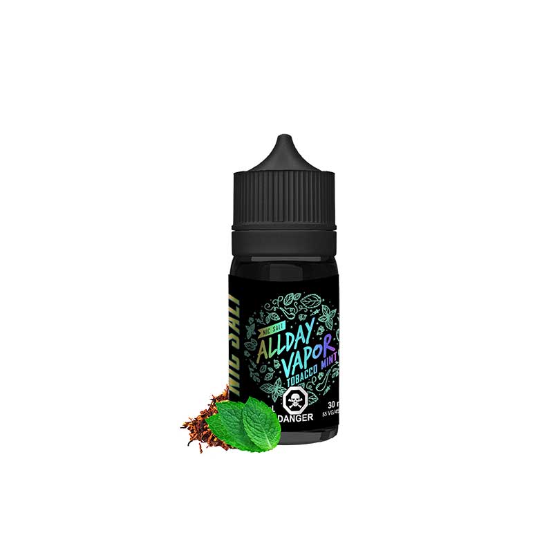 Tobacco Mint All Day Vapor Salt Nic 30ml Pick Vapes