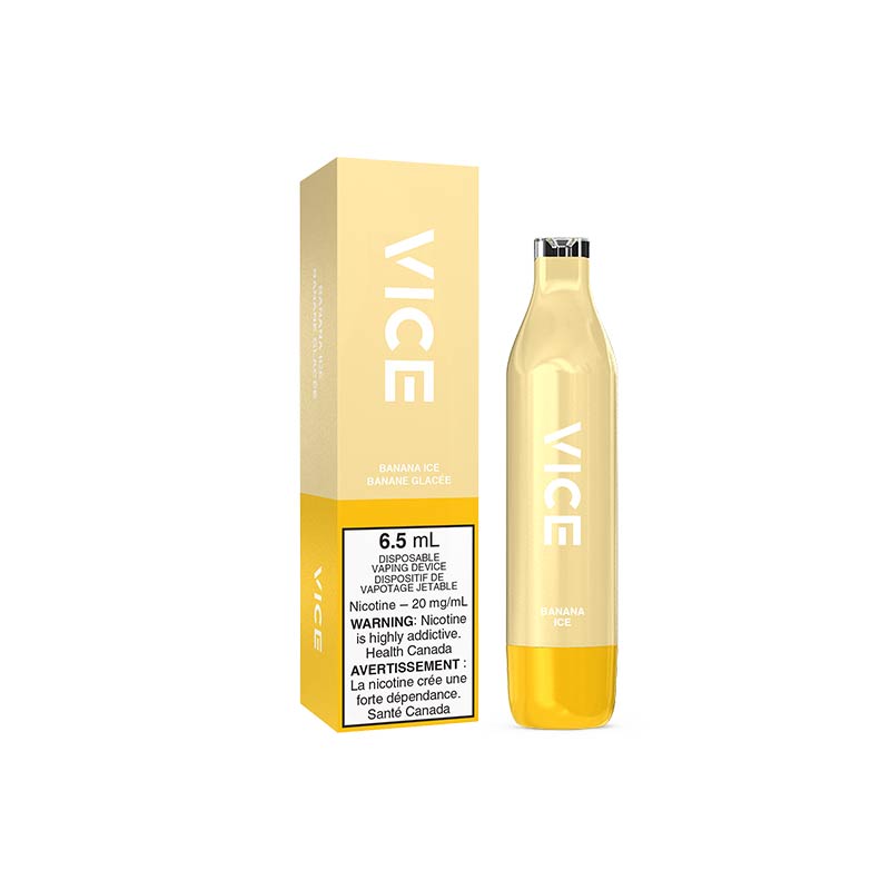 VICE 2500 Disposable Vape - Banana Ice - Pick Vapes