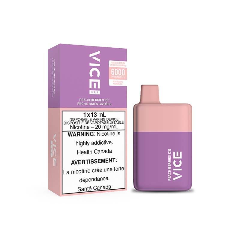 VICE Box 6000 - Rechargable Disposable Vape VIX Vape VICE Box 6000 - Rechargable Disposable Vape VIX Vape