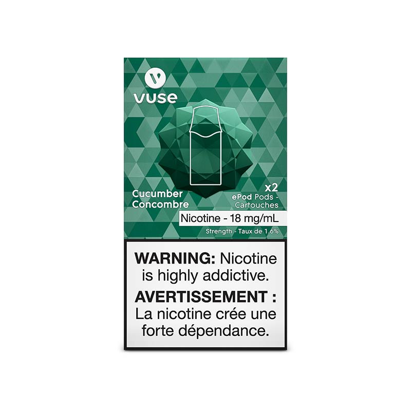 Vuse ePod Prefilled Replacement Pods - Cucumber - Pick Vapes