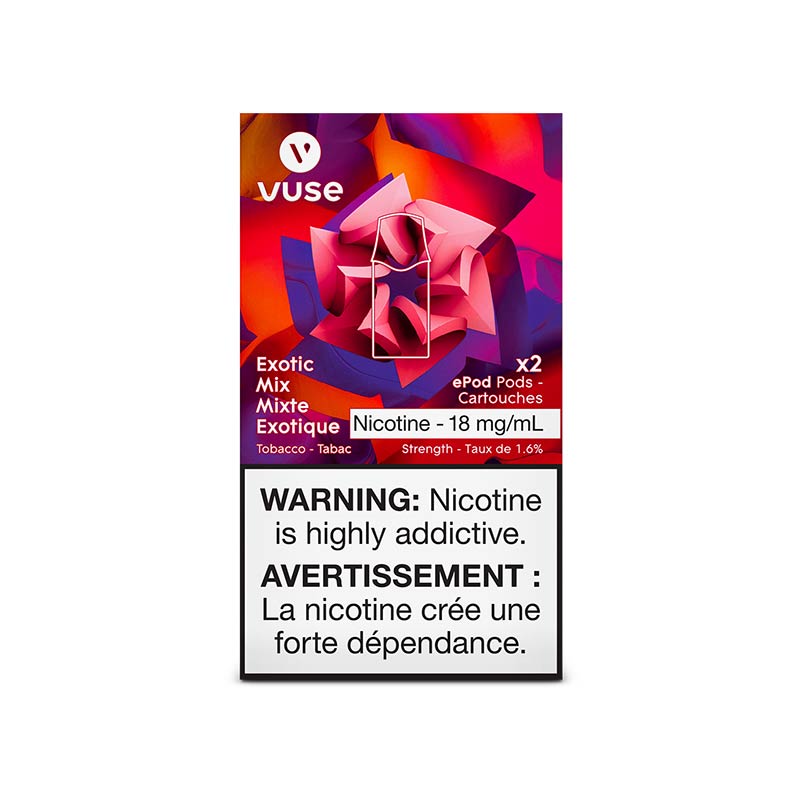 Vuse ePod Prefilled Replacement Pods - Exotic Mix (Aromatic Tobacco) - Pick Vapes