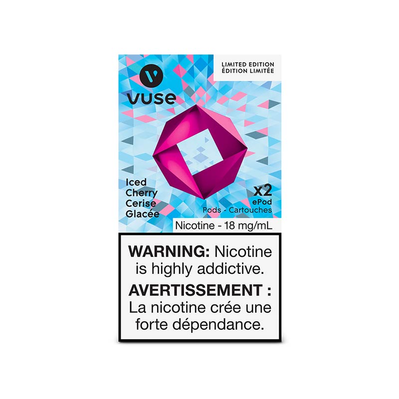 Vuse ePod Prefilled Replacement Pods - Limited Edition Iced Cherry - Pick Vapes