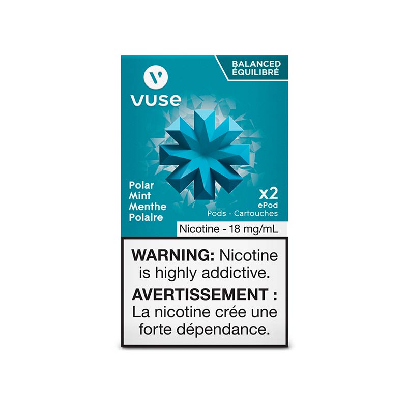 Vuse ePod Prefilled Replacement Pods - Polar Mint - Pick Vapes