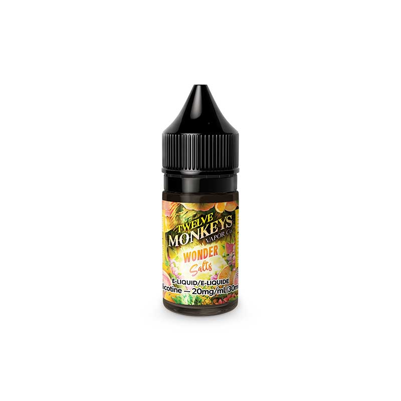 Wonder Twelve Monkeys Nic Salt E-Juice Pick Vapes