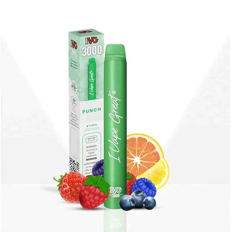 ivg disposable vape 3000 puffs IVG 3000 Puffs Disposable Vape – VIX Vape