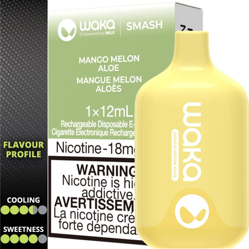 Waka Smash 6000 Disposable Vape VIX Vape Waka Smash 6000 Disposable Vape VIX Vape